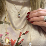 "Alora" 10K Yellow Gold 24" 6.8g Box Chain Estate 1.2mm