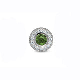 Kelly Waters Sterling Silver Pendant Charm Featuring a Simulated August Birthstone