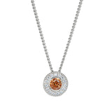 Kelly Waters Sterling Silver Pendant Charm Featuring a Simulated November Birthstone