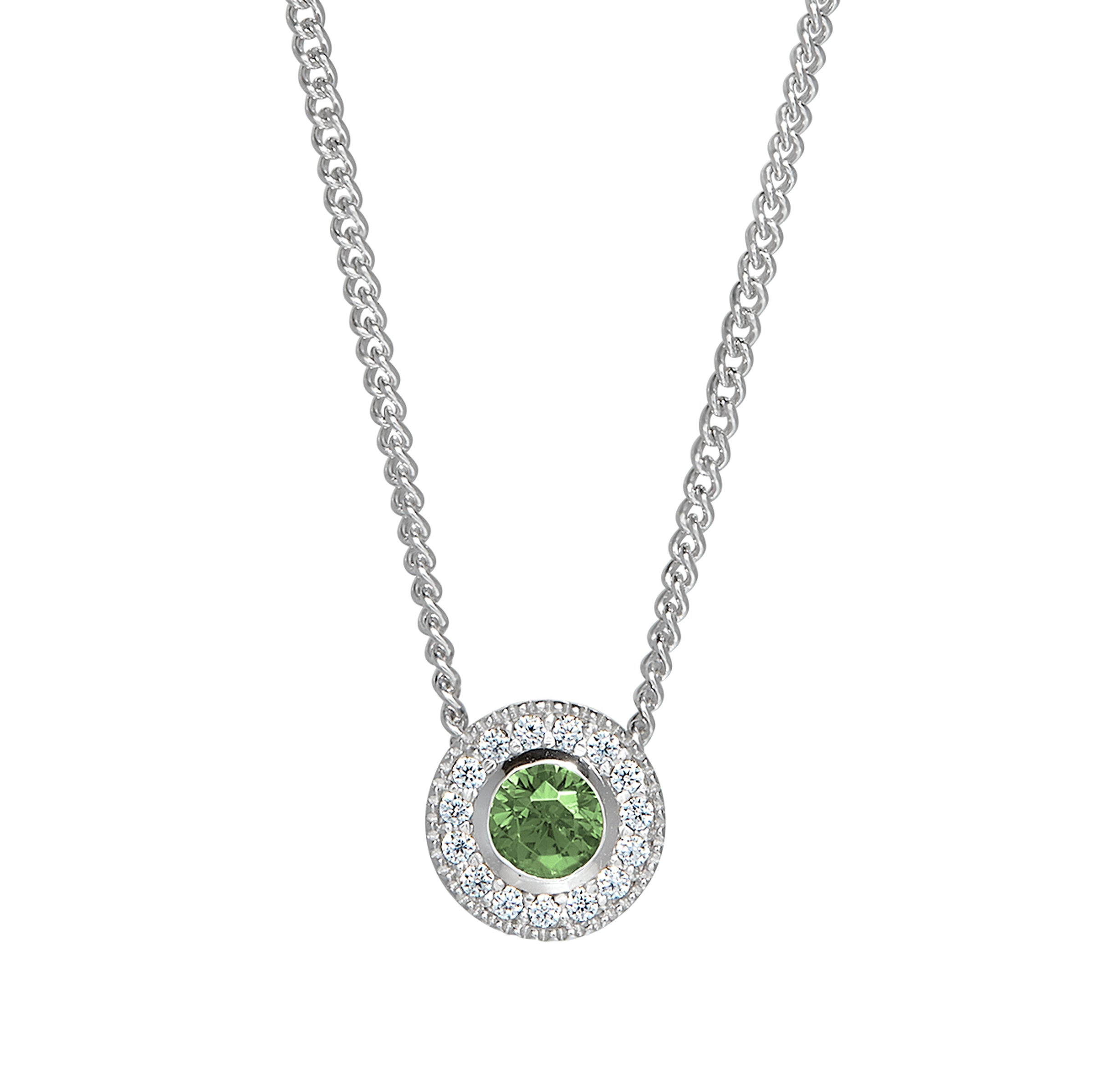 Kelly Waters Sterling Silver Pendant Charm Featuring a Simulated August Birthstone