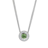 Kelly Waters Sterling Silver Pendant Charm Featuring a Simulated August Birthstone
