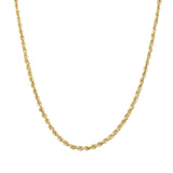 "Beau" 14K Yellow Gold 1.6mm Rope Chain 20" – Estate