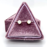 "Brenda" 14K Yellow Gold 2/3 Carat Diamond Studs Estate