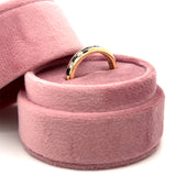 "Camry" 14K Yellow Gold 1.10CTW Sapphire & Diamond Band Estate