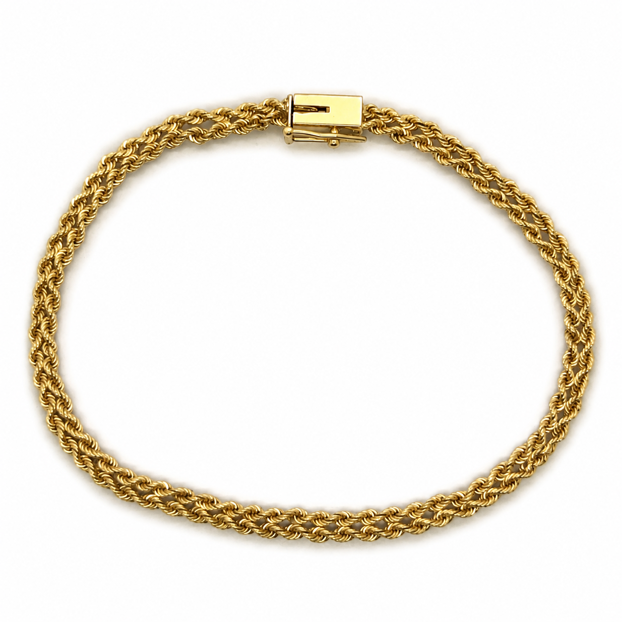 "Anthony" 14KY 9.5g 7mm Mesh Bracelet Estate