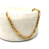 "Dillon" 14K Yellow Gold 2.9mm 16.4g Fancy Rope Chain Estate