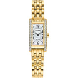 Ladies Eco-Drive Mother-of-Pearl Dial Gold-Tone Stainless Steel Bracelet Band Petite Palidoro Watch