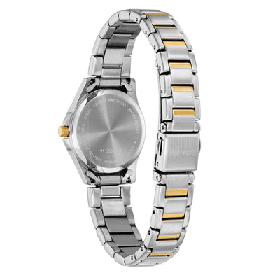 Ladies' Citizen Quartz Blue Dial Two-Tone Watch