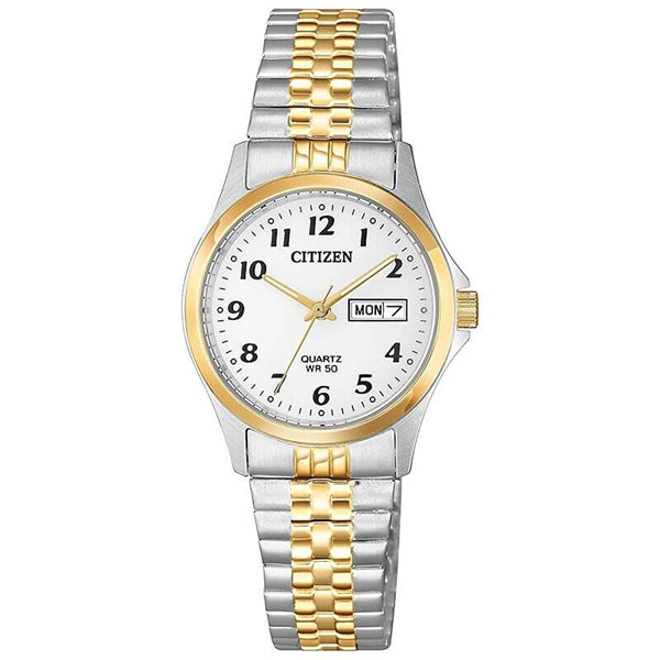 Citizen Ladies' Quartz Two-Tone Stainless Steel Expansion Watch