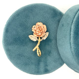 "Eilish" 14KYRG 4g Black Hills Rose Charm Estate