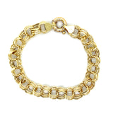 "Keres" 14K Yellow Gold 9.5g Charm Bracelet – 7" (Estate)