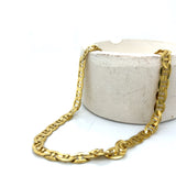 "Liam" 10K Yellow Gold Solid 20" Anchor Chain 23g 6.2mm Estate