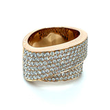 "London" 18K 14.7g Rose Gold 2.39CTW VS Multi Diamond Fashion Ring