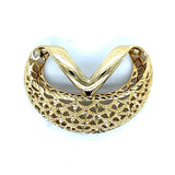 "Mamba" 14K Yellow Gold 4g Omega Slide Estate