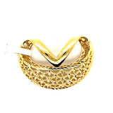 "Mamba" 14K Yellow Gold 4g Omega Slide Estate