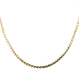 "Mamba" 14KY 6.6g Serpentine Chain 18" Estate LGRAS425