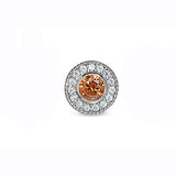 Kelly Waters Sterling Silver Pendant Charm Featuring a Simulated November Birthstone
