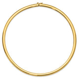 "Megara" 10K Yellow Gold 6.2mm 16" Omega Chain Weighing 31g Estate