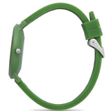 Speidel Recyclable Easy Reader Watch with Fashion Silicone Avocado Strap