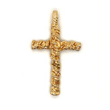 "Peter" 14K Yellow Gold Men's Cross 3.5g 32x20mm Estate