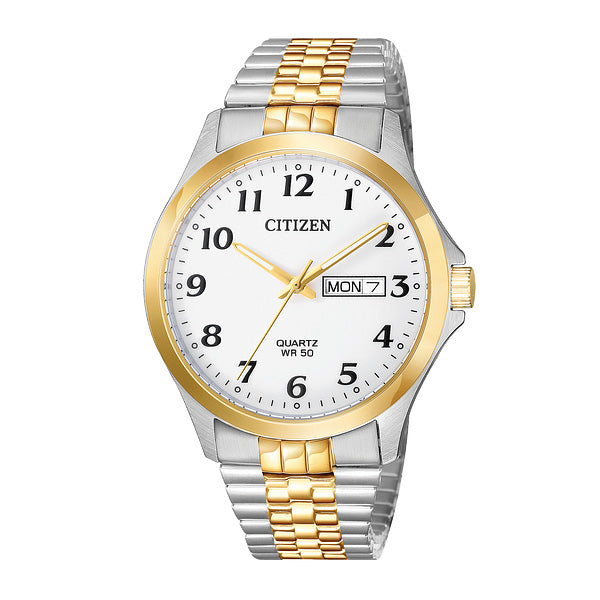 Citizen Men's Quartz Two-Tone Stainless Steel Expansion Watch