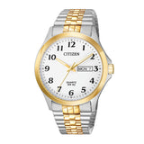 Citizen Men's Quartz Two-Tone Stainless Steel Expansion Watch