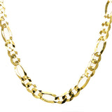 "Mateo" 10K Yellow Gold Figaro Chain 18  Estate YYWPP