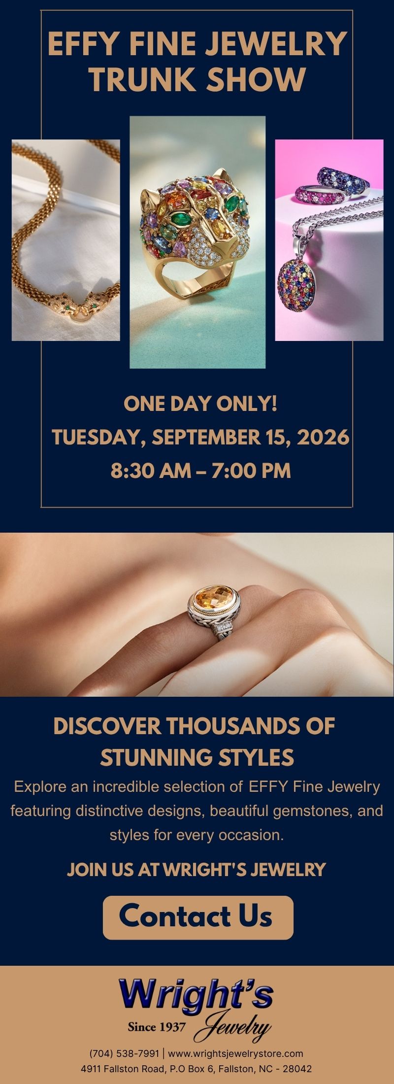 EFFY Fine Jewelry Trunk Show