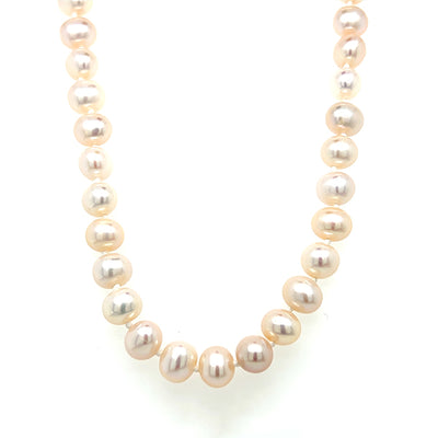 14KW 6mm Freshwater Pearl Necklace 16"
