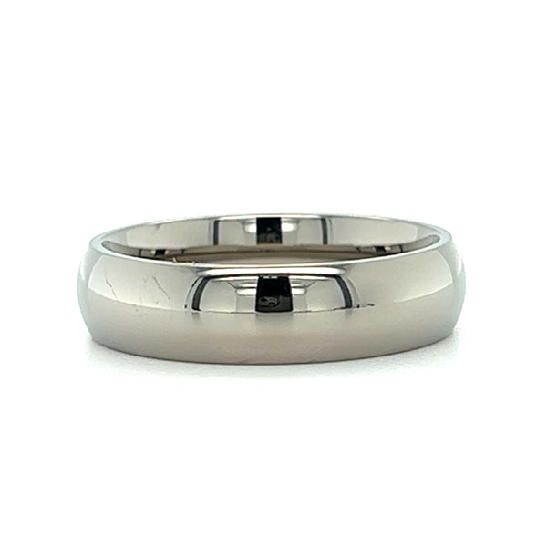 Precious Metal (No Stones) Wedding Bands  -  Men'