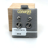 Yin Yang Allergy Free Earrings