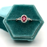 Colored Stone Rings  -  Women'