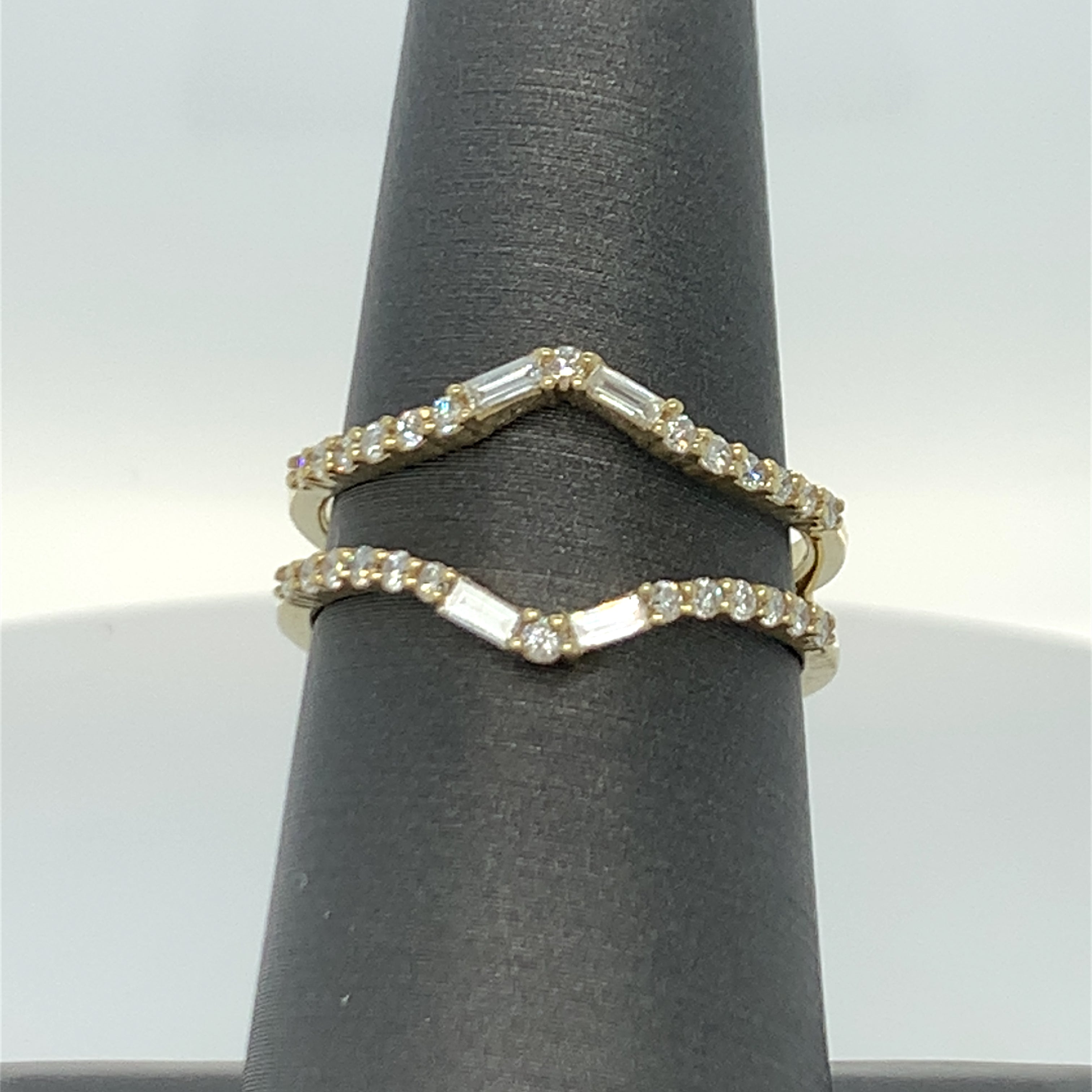 Diamond Wedding Bands  -  Women'