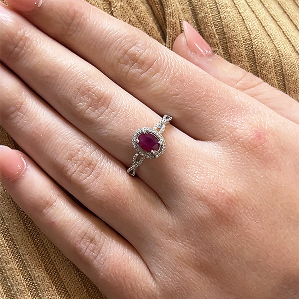 Colored Stone Rings  -  Women'