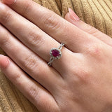 Colored Stone Rings  -  Women'