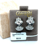 Dogwood Hoop Allergy Free Earrings