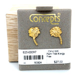 Palm Tree Allergy Free Earrings