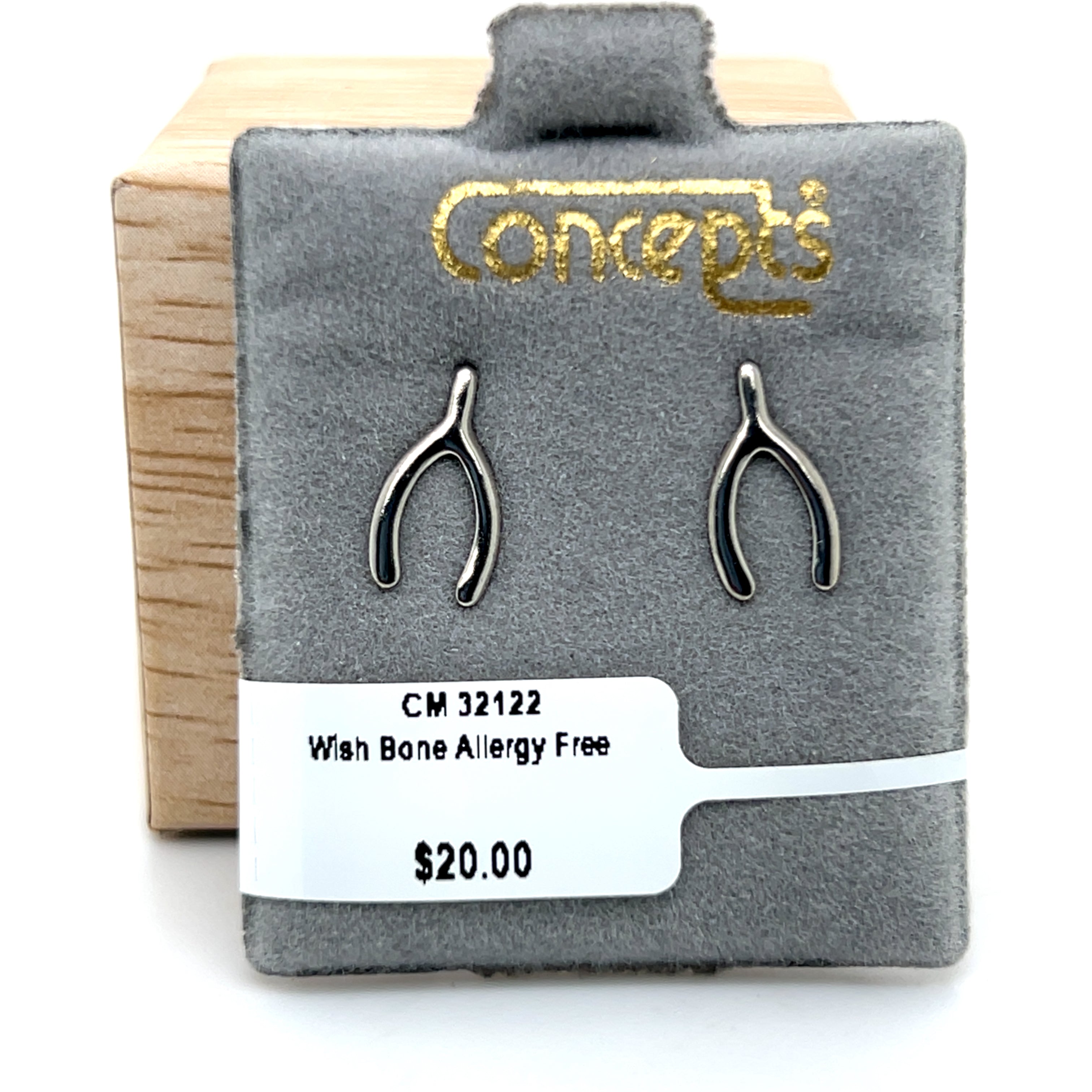 Wishbone Allergy Free Earrings