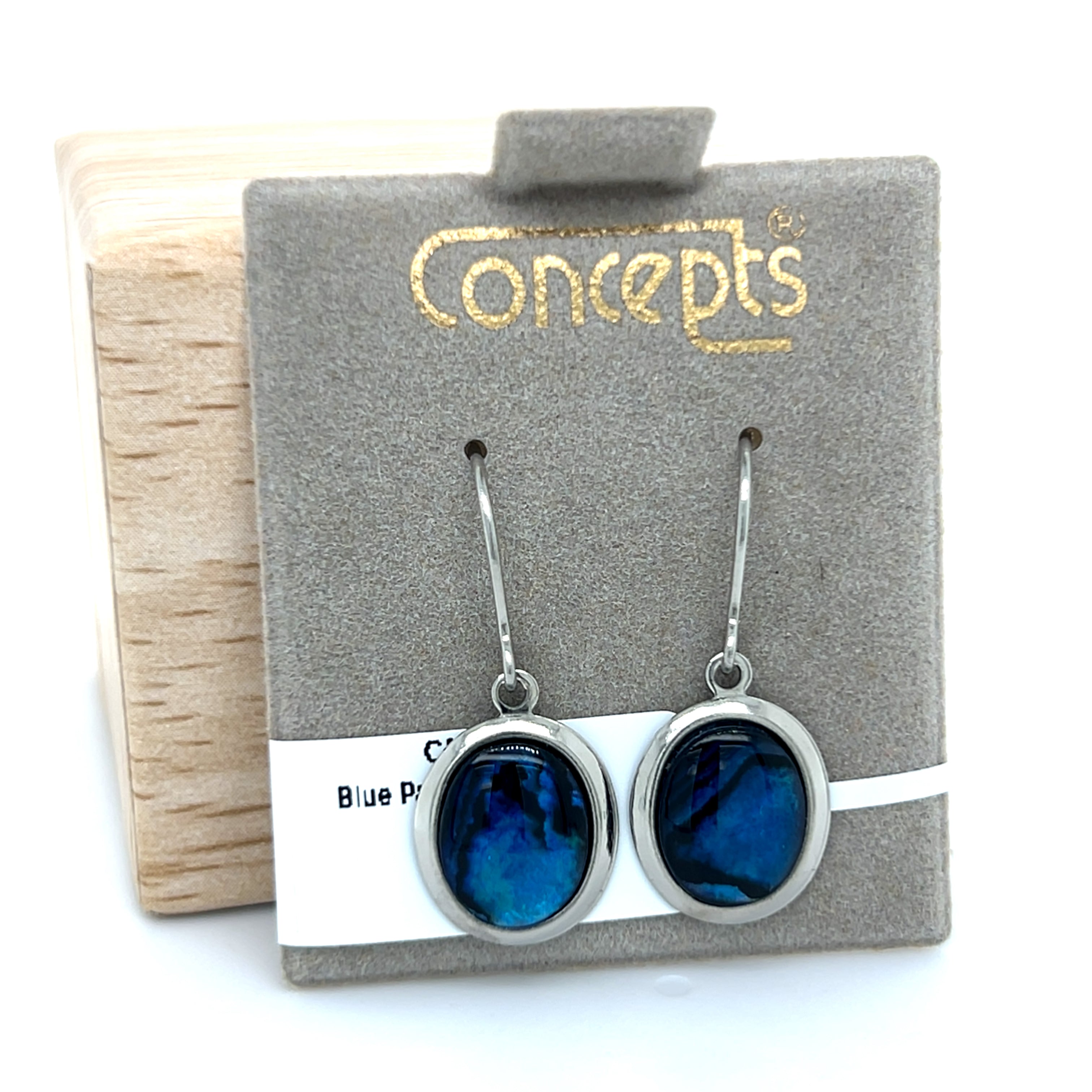Blue Pava Allergy Free Earrings
