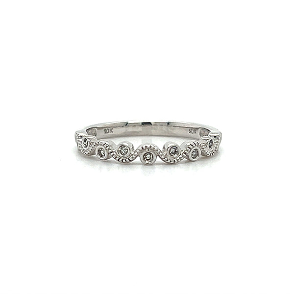 Diamond Wedding/Anniversary/Stackable Bands - Women's