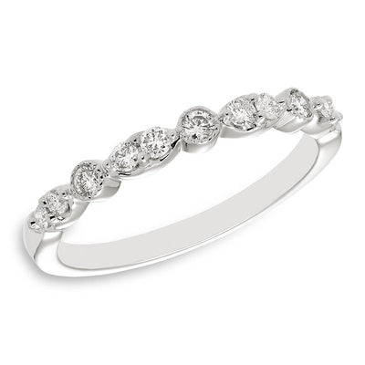 Diamond Wedding Bands  -  Women'