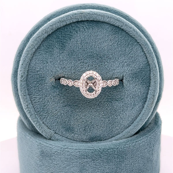 Diamond Semi-Mount Ring