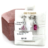 October Brat Girl Charm