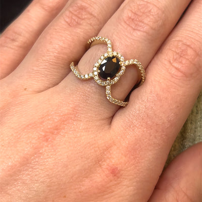 Colored Stone Rings  -  Women'