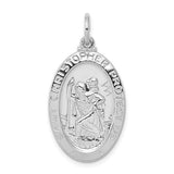 Silver Saint Christopher Medal