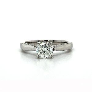 White Gold Diamond Bridal Engagement Ring