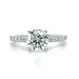 White Gold Lab Grown Diamond Engagement Ring