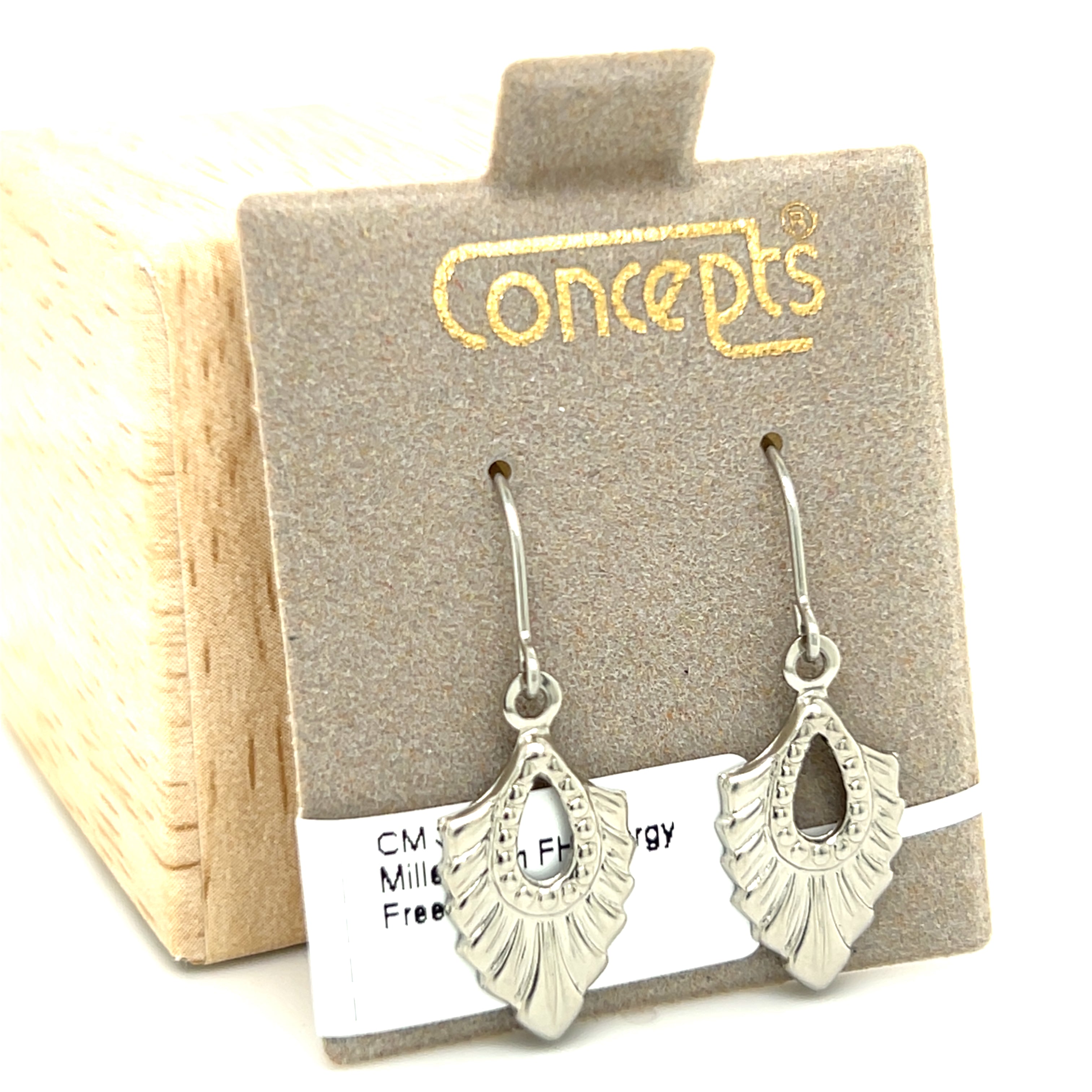 Millennium Fish Hoop Allergy Free Earrings