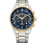 Citizen Men's Quartz Two-Tone Chronograph Stainless Steel Watch.
