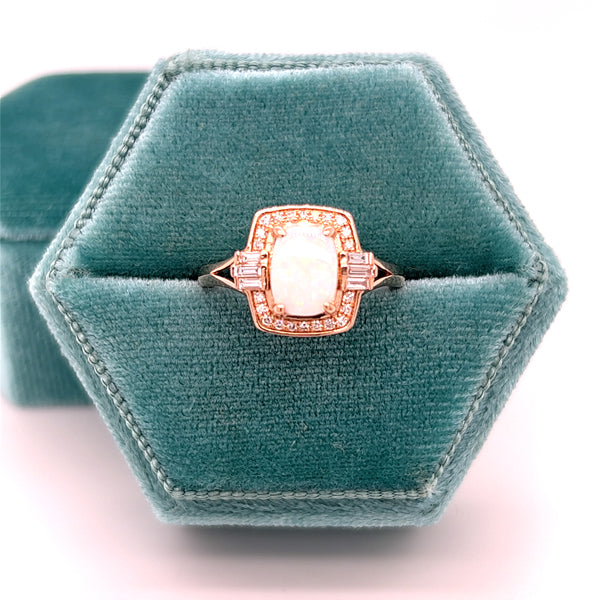 Colored Stone Rings  -  Women's